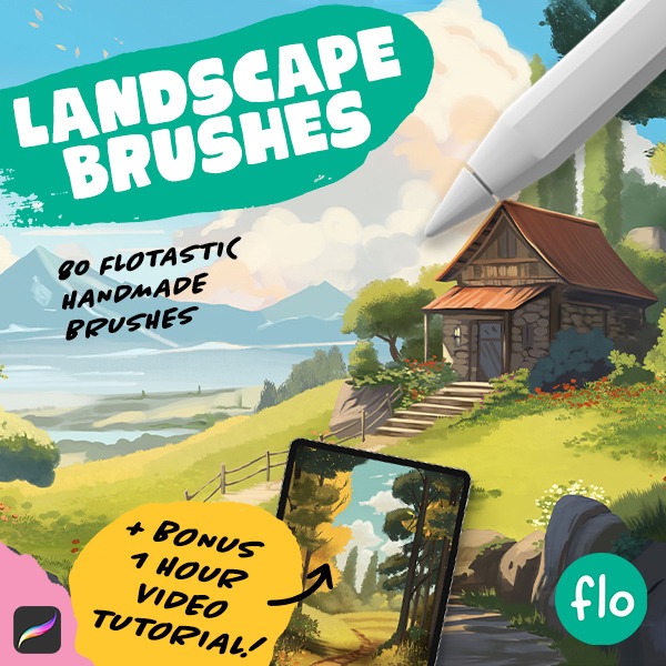 80 Landscape Brushes